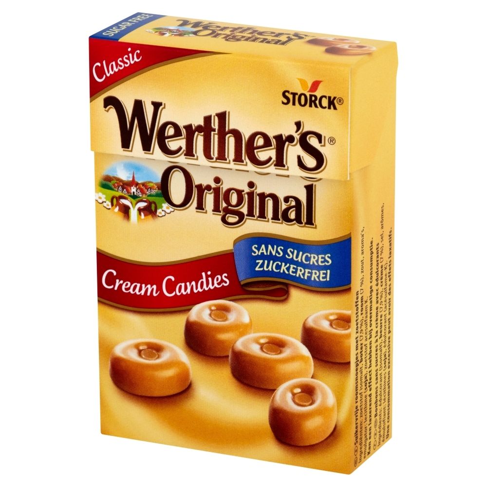 Werther s Original Cukierki śmietankowe bez cukru 42 g Zakupy online