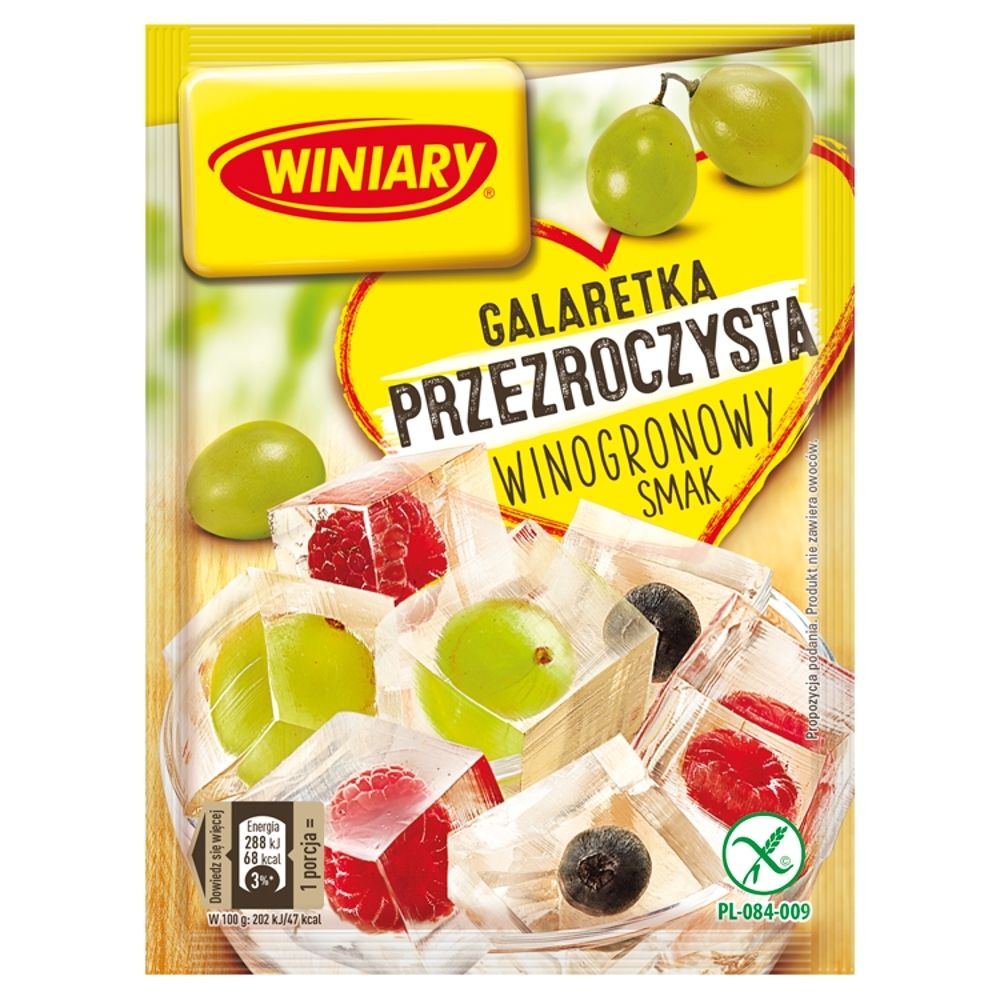 Winiary Galaretka Przezroczysta Winogronowy Smak 71 G Zakupy Online Z