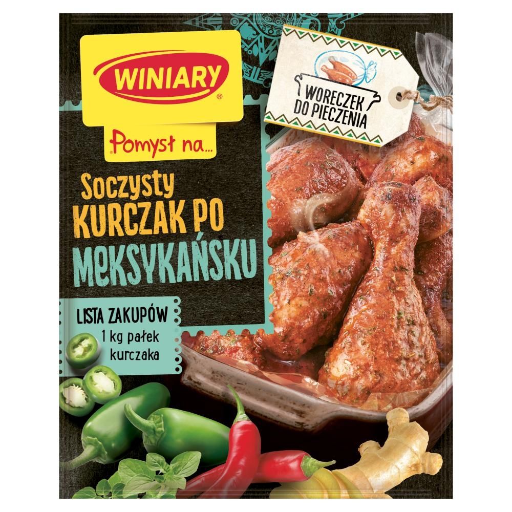 Winiary Pomys Na Soczysty Kurczak Po Meksyka Sku G Zakupy