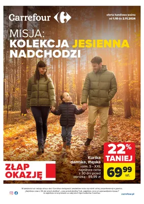 Gazetka - Gazetka Kolekcja jesienna nadchodzi