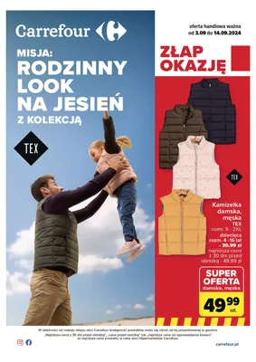 Gazetka - Gazetka Rodzinny look na jesien