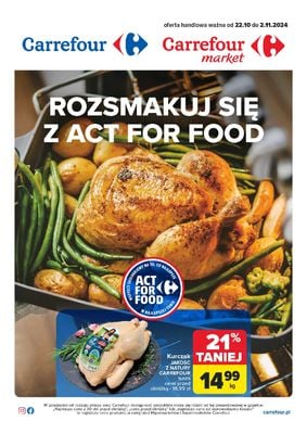 Gazetka - Gazetka Rozsmakuj sie w ACT FOR FOOD