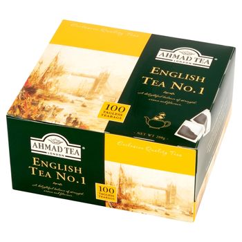 Ahmad Tea English Tea No. 1 Herbata Czarna 200 G (100 Torebek) - Zakupy ...