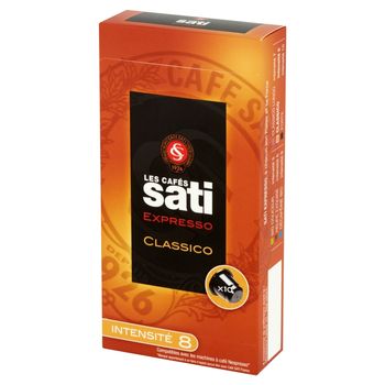 Cafe Sati Expresso Classico Kawa Palona Mielona G Kapsu Ek Zakupy Online Z Dostaw Do