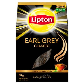 Lipton Earl Grey Classic Herbata Czarna Aromatyzowana 80 G - Zakupy ...