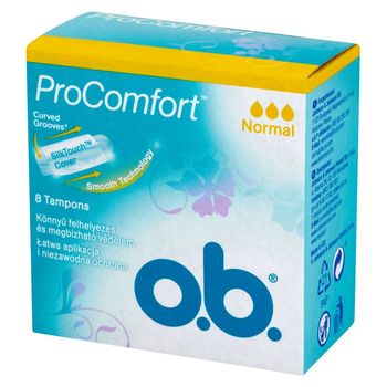 O.B. ProComfort Normal Tampony 8 Sztuk - Zakupy Online Z Dostawą Do ...