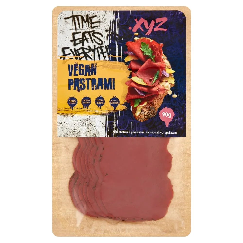 .xyz Vegan pastrami Wędlina roślinna 90 g