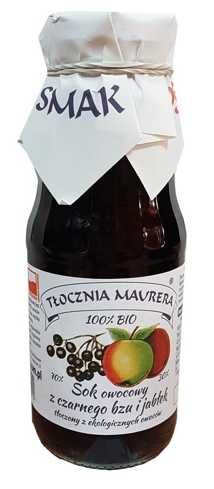 100% BIO - Sok z czarnego bzu i jabłek 300 ml