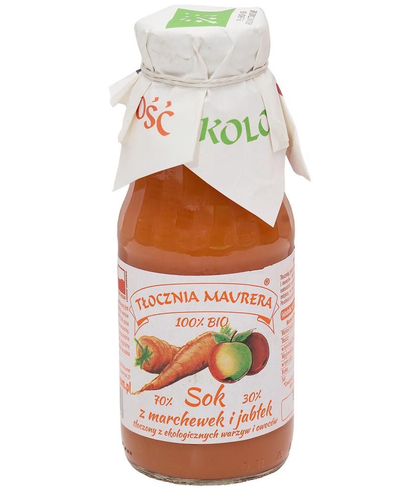 100% BIO - Sok z marchwi i jabłek 300 ml