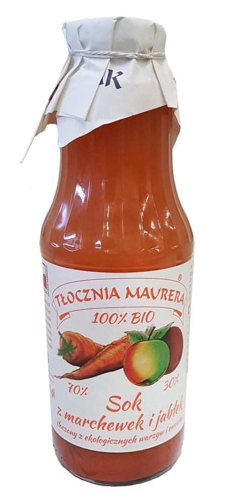 100% BIO - Sok z marchwi i jabłek 700 ml