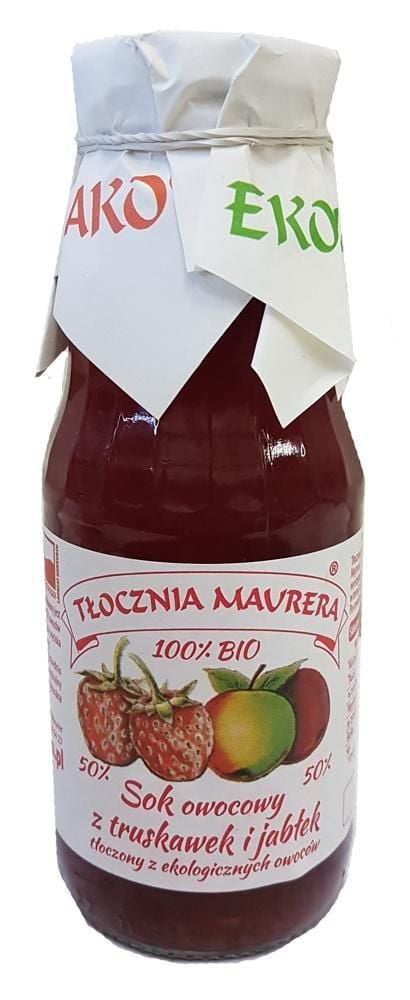 100 % BIO - Sok z truskawek i jabłek 300 ml