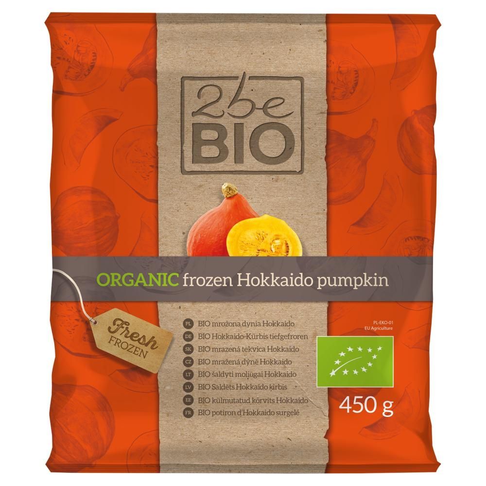 2beBio Bio mrożona dynia Hokkaido 450 g