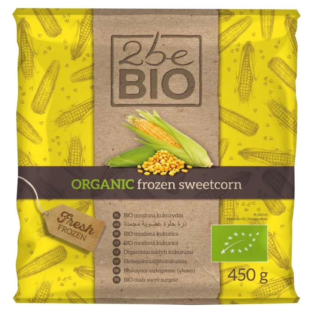 2BeBio Bio mrożona kukurydza 450 g