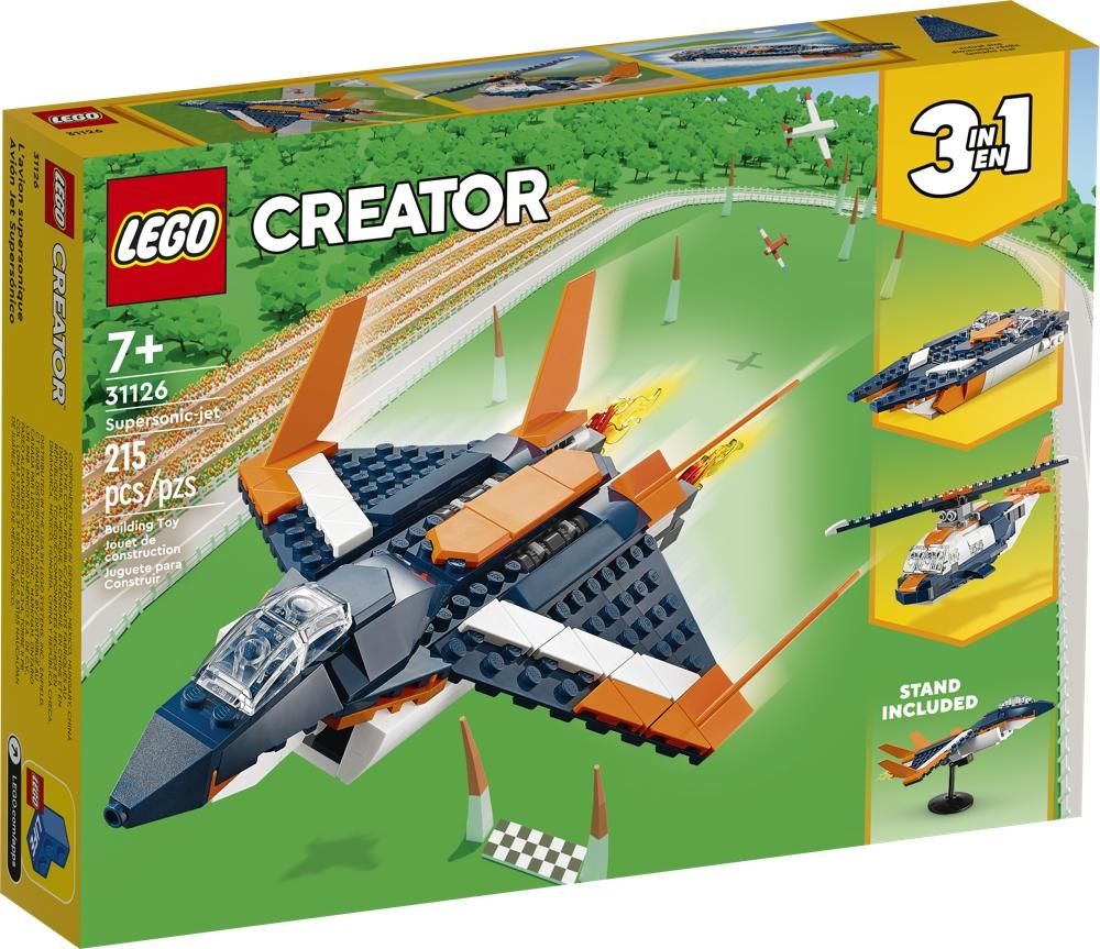 LEGO 31126 Odrzutowiec naddźwiękowy