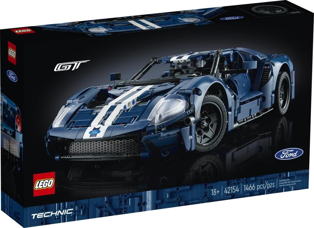 LEGO 42154 Ford GT, wersja z 2022 roku