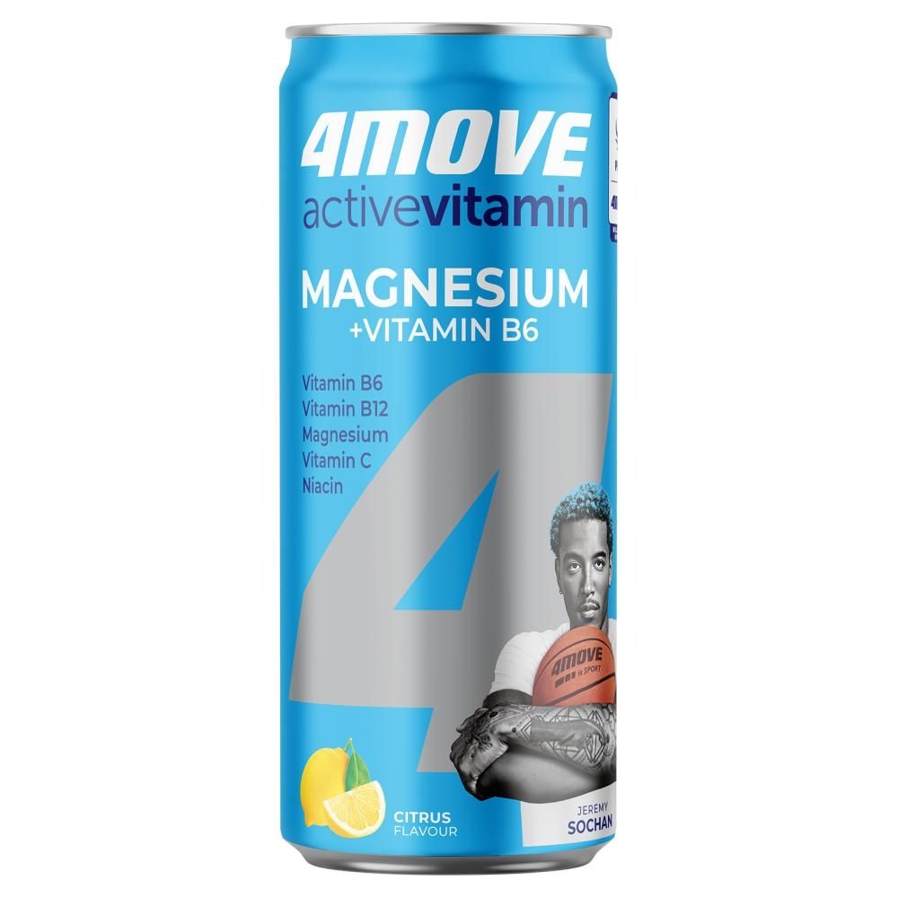 4Move Active Vitamin Gazowany napój smak cytrusów 330 ml