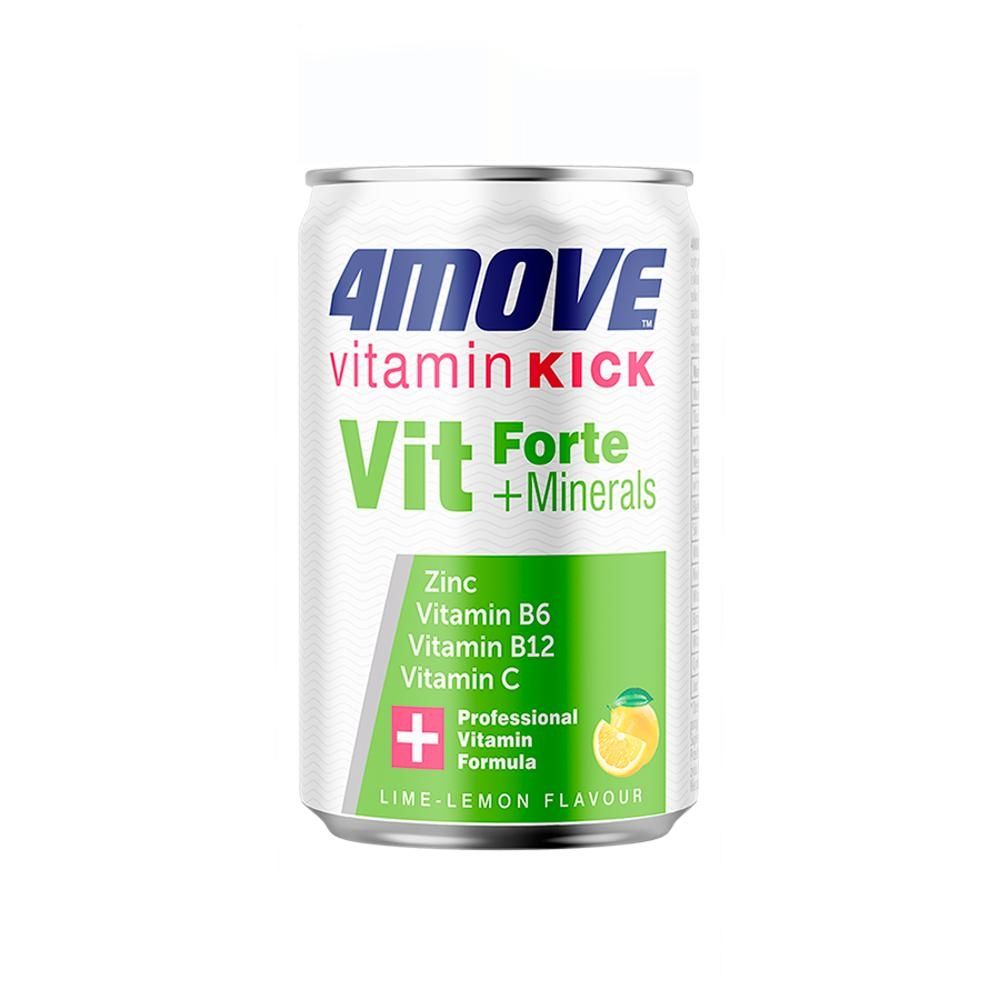 4Move Vitamin Kick Suplement diety niegazowany napój o smaku limonkowo-cytrynowym 150 ml