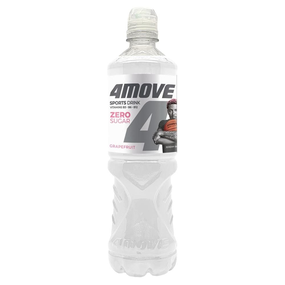 4Move Zero Sugar Napój niegazowany o smaku grejpfrutowym 750 ml