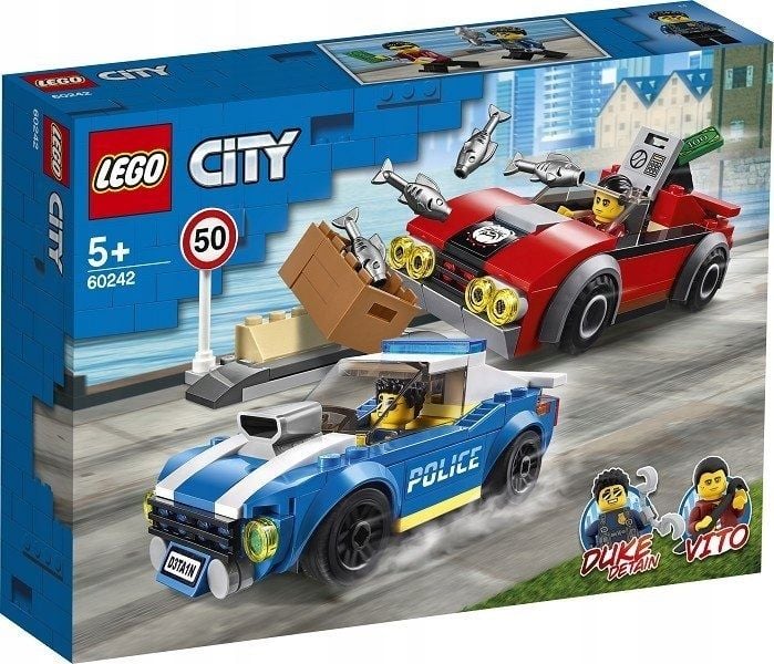 LEGO CITY Aresztowanie na autostradzie 60242