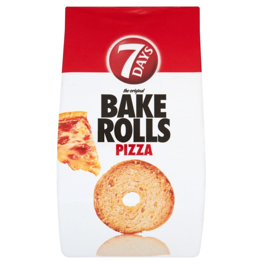 7 Days Bake Rolls Chrupki chlebowe o smaku pizzy 70 g