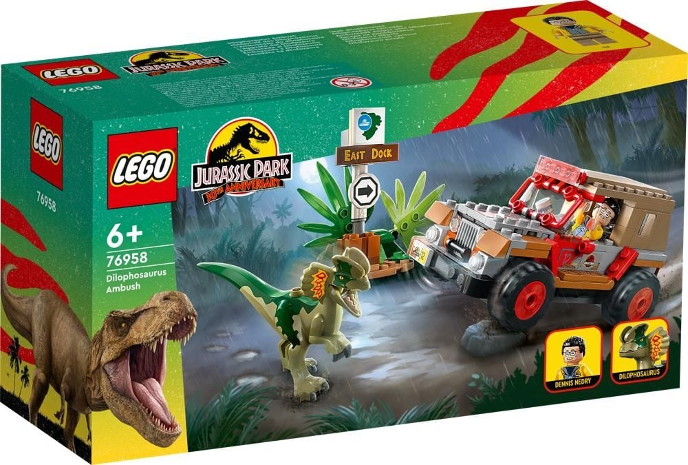 LEGO 76958 Zasadzka na dilofozaura