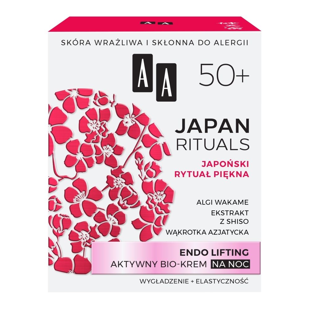 AA Japan Rituals Endo lifting aktywny bio-krem na noc 50+ 50 ml