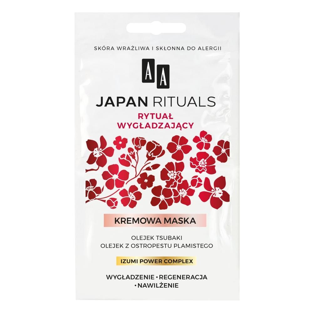 AA Japan Rituals kremowa maska odżywczo-uelastyczniająca 2x4 ml