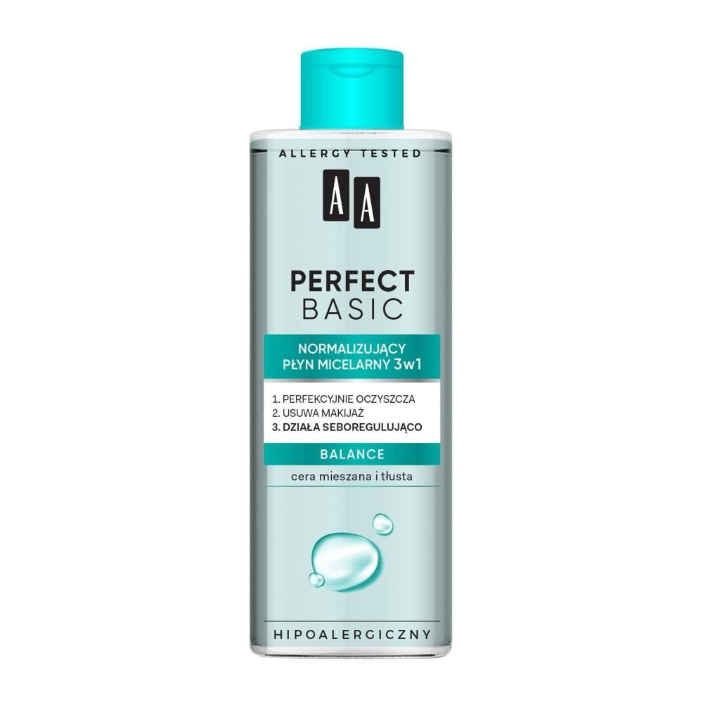 AA Perfect Basic normalizujacy płyn micelarny 3w1 BALANCE 200 ml