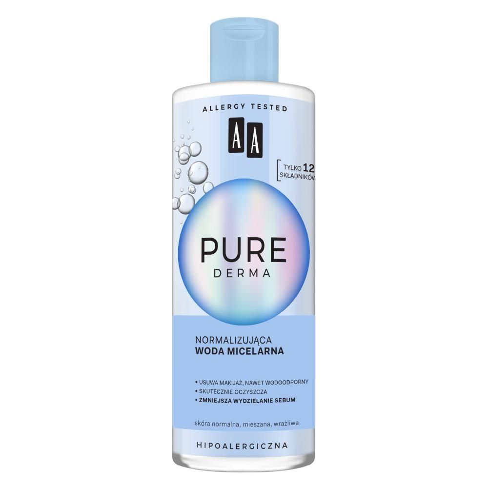 AA Pure Derma normalizująca woda micelarna 400 ml