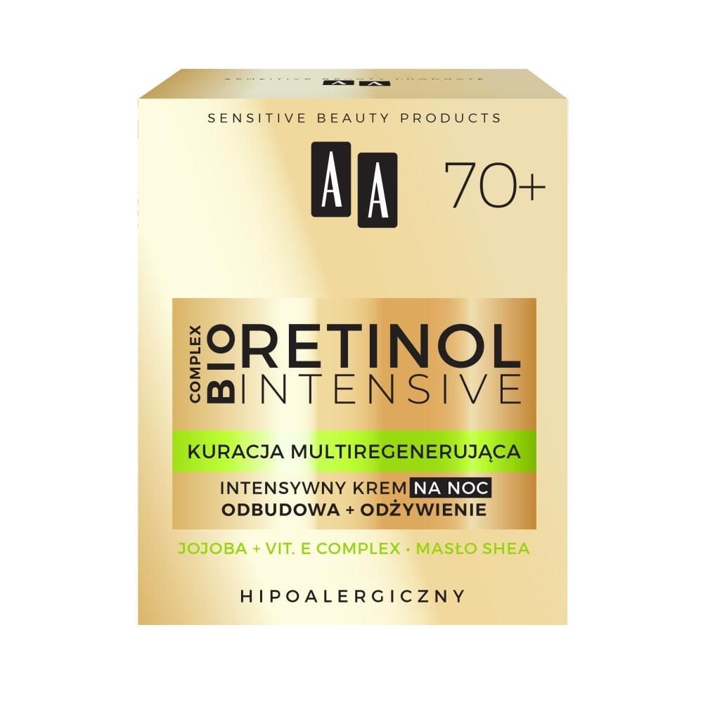 AA Retinol Intensive 70+ intensywny krem na noc odbudowa+odżywienie 50 ml