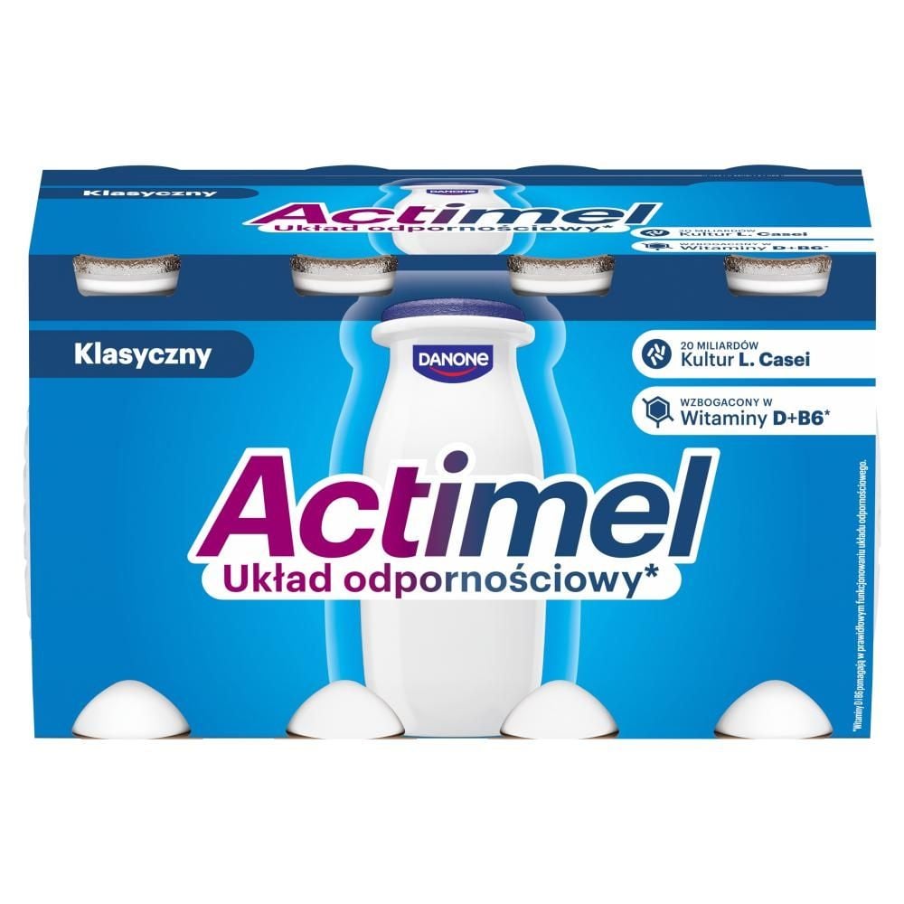 Actimel Napój jogurtowy klasyczny 800 g  (8 x 100 g)