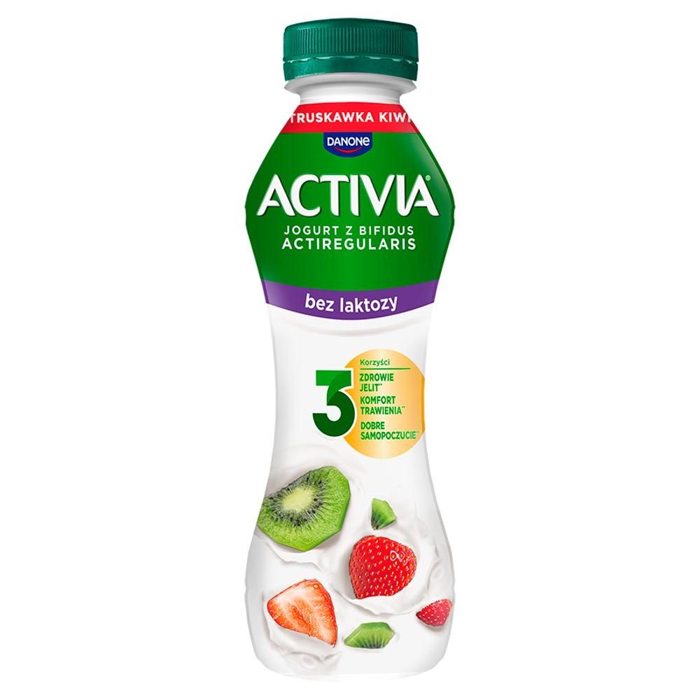 Activia Jogurt bez laktozy truskawka kiwi 270 g