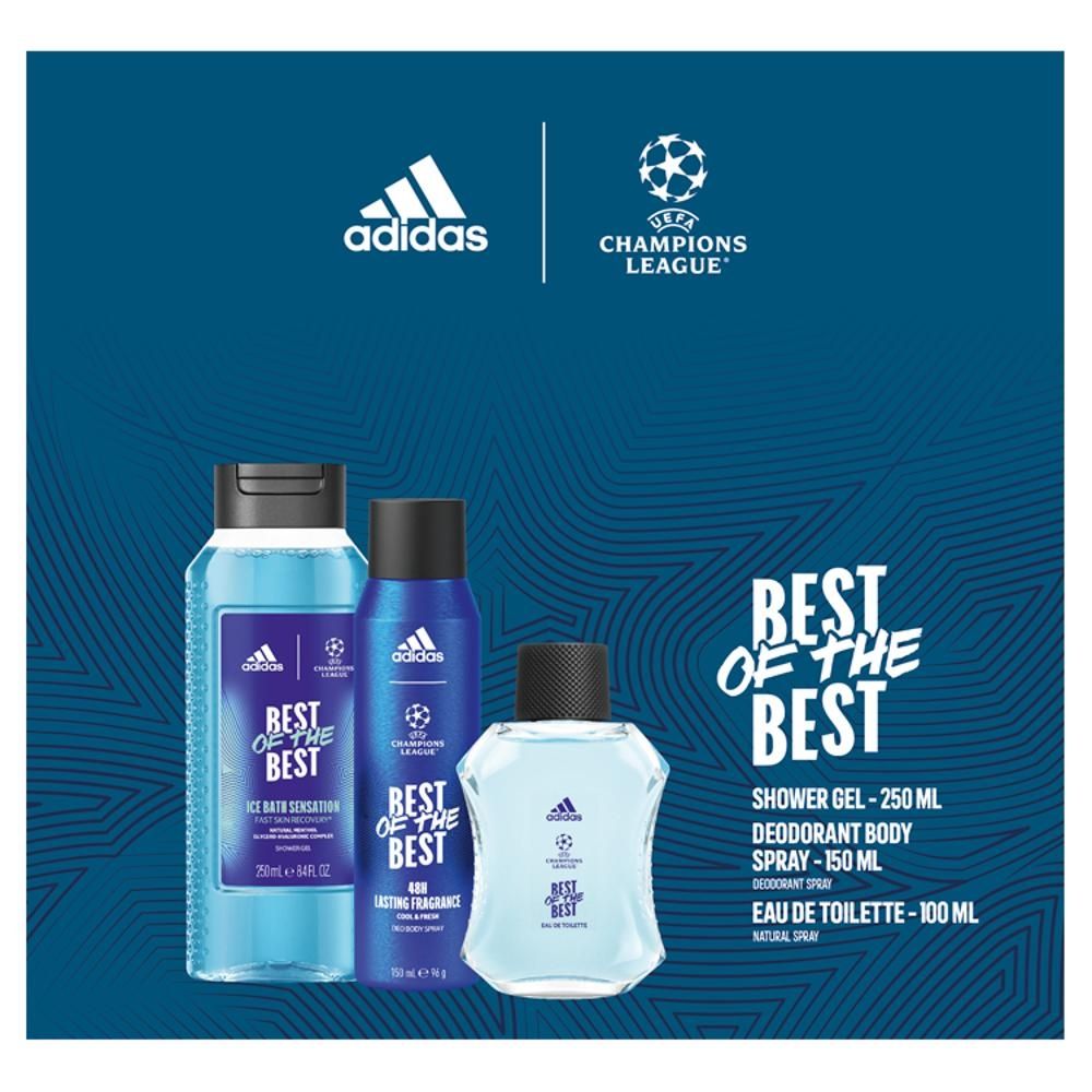 Adidas UEFA Champions League Best of the Best Zestaw kosmetyków