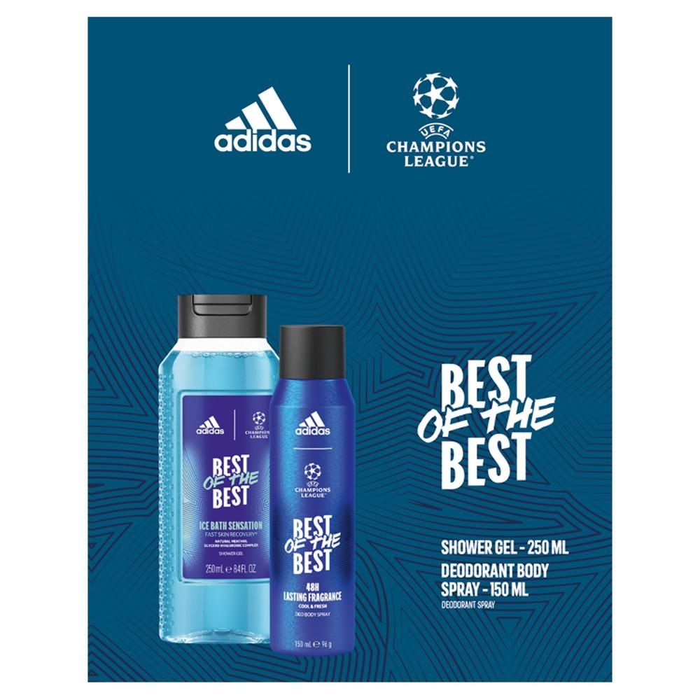 Adidas UEFA Champions League Best of the Best Zestaw kosmetyków