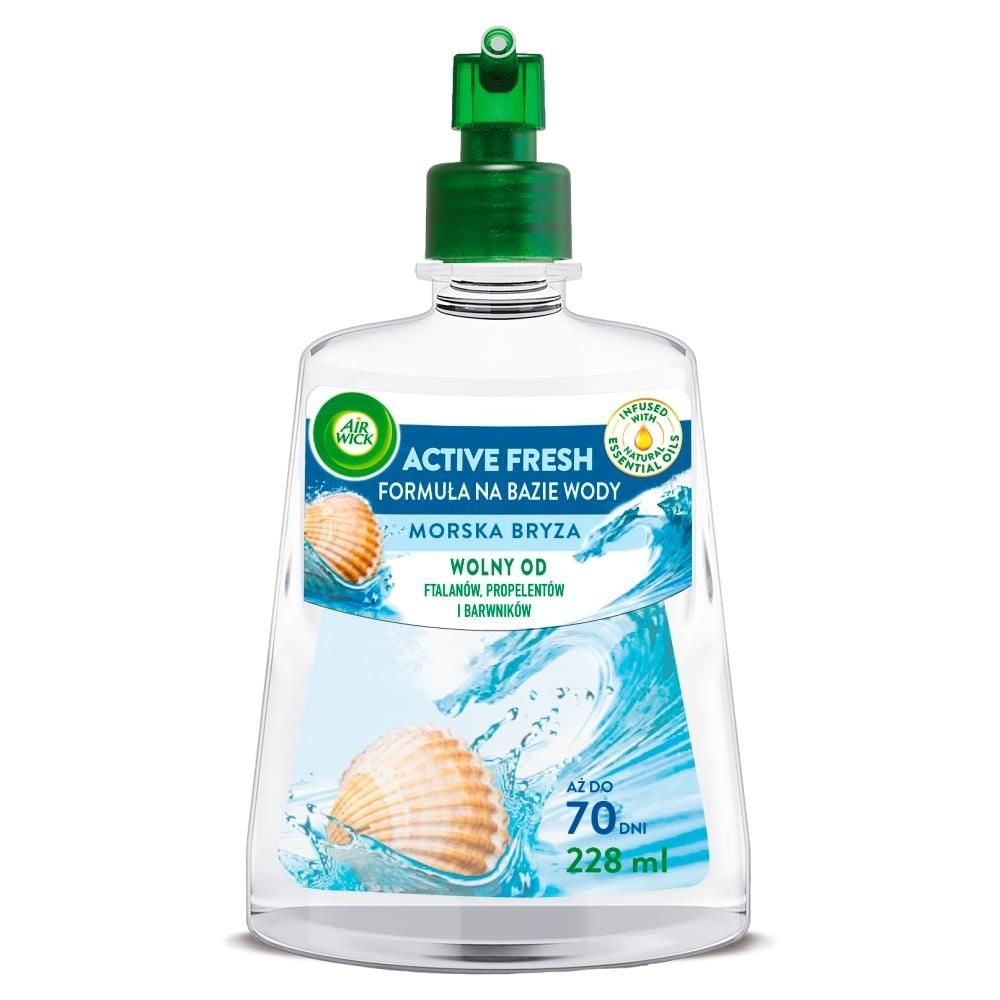 Air Wick Active Fresh Automatyczny odświeżacz powietrza wkład morska bryza 228 ml