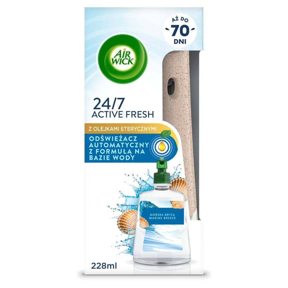 Air Wick Active Fresh Odświeżacz automatyczny morska bryza 228 ml