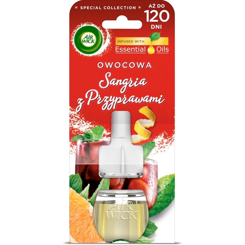 Air Wick Essential Oils Wkład zapachowy owocowa sangria z przyprawami 19 ml