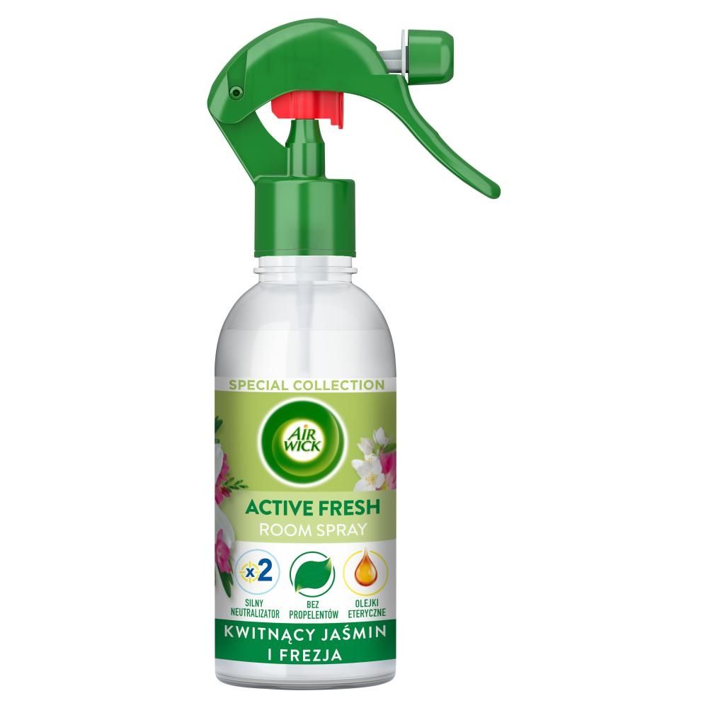 Air Wick Active Fresh Odświeżacz powietrza w sprayu kwitnący jaśmin & frezja 237 ml