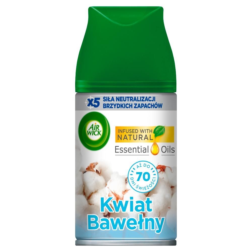 Air Wick Essential Oils Wkład zapachowy kwiat bawełny 250 ml