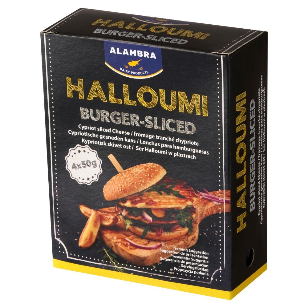 Alambra Ser Halloumi w plastrach 200 g (4 x 50 g)