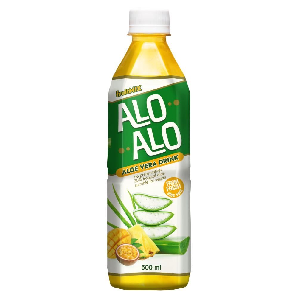 Alo Alo Napój aloesowy wieloowocowy 500 ml