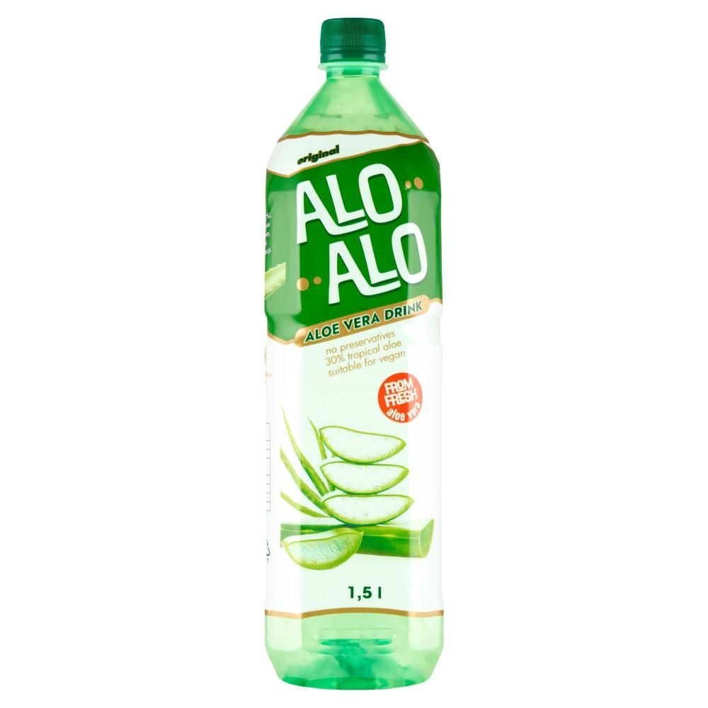 Alo Alo Original Napój aloesowy z sokiem winogronowym 1,5 l