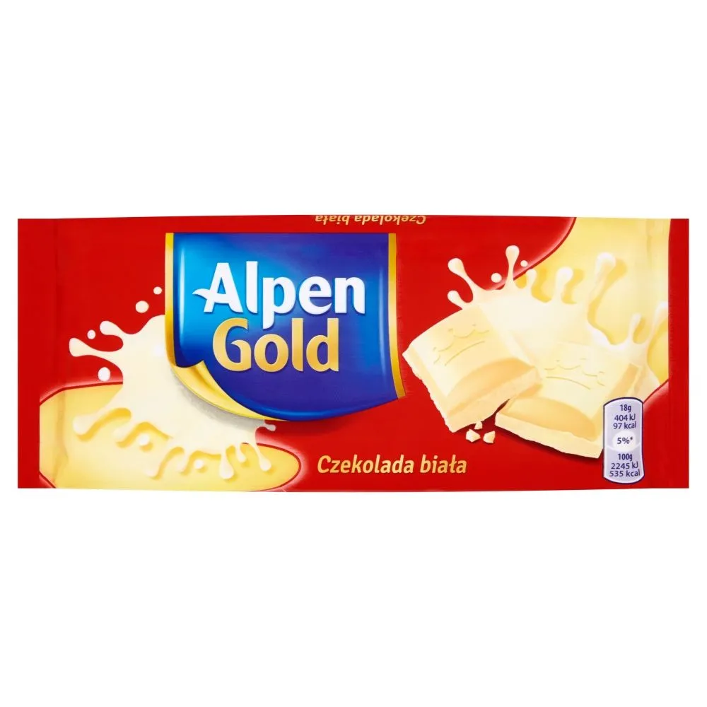 Alpen Gold Czekolada biała 90 g