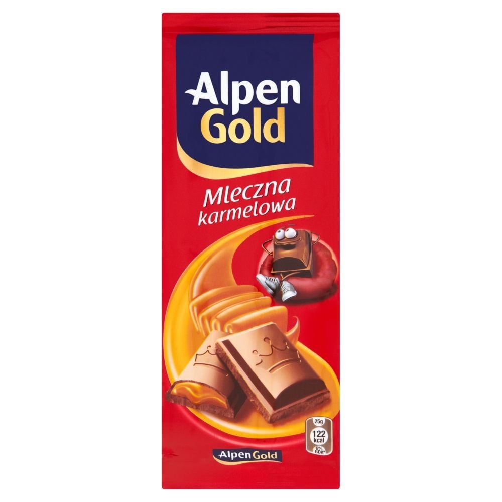 Alpen Gold Mleczna karmelowa Czekolada 100 g