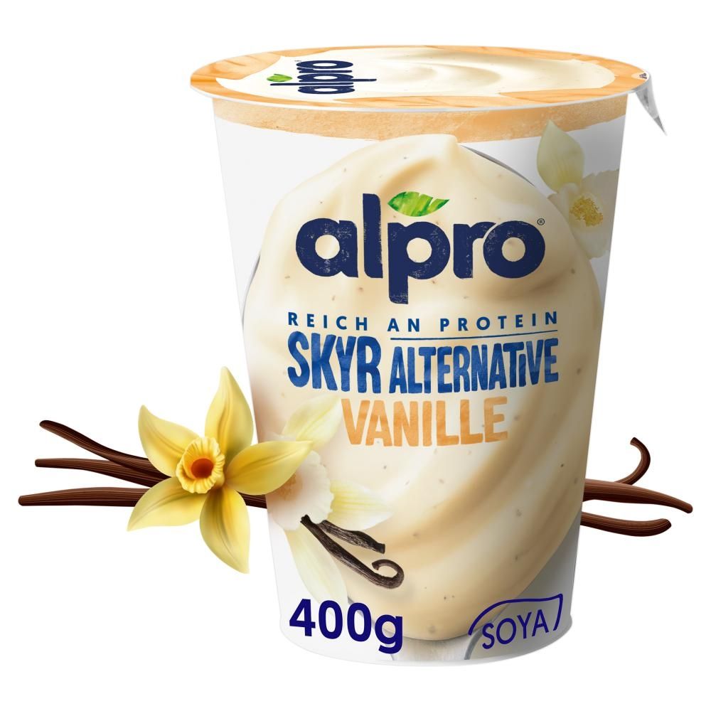 Alpro Skyr Alternative Produkt sojowy o smaku waniliowym 400 g