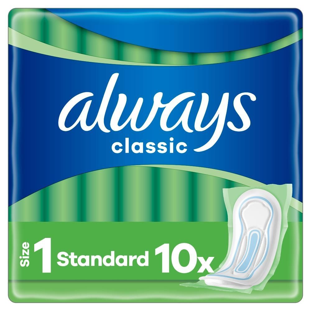 Always Podpaski Classic Standard (rozmiar 1) x10