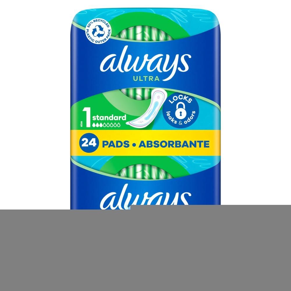 Always Ultra Day Normal (rozmiar 1) Podpaski  24 sztuk[NT{wings1}] 24 Pads