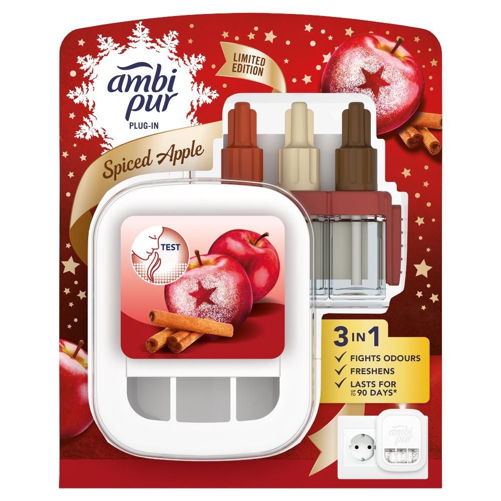 Ambi Pur 3Volution Spiced Apple Elektryczny odświeżacz powietrza z ,20ml