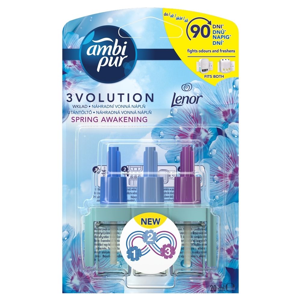 Ambi Pur z wkładem do elektrycznego odświeżacza powietrza Ambi Pur Spring Awakening, 20ml