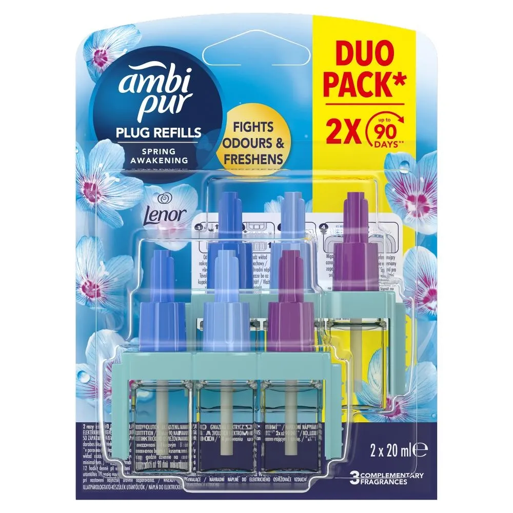 Ambi Pur z wkładem do elektrycznego odświeżacza powietrza Ambi Pur Spring Awakening, 40ml